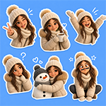 Cute Stickers recipe