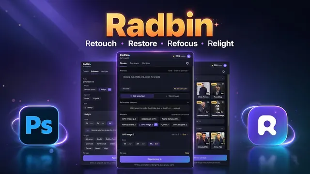 Radbin changes only what you ask (YouTube video)